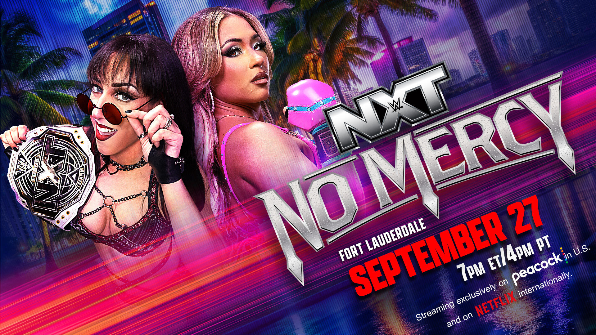 WWE NXT No Mercy Womens Championship Match