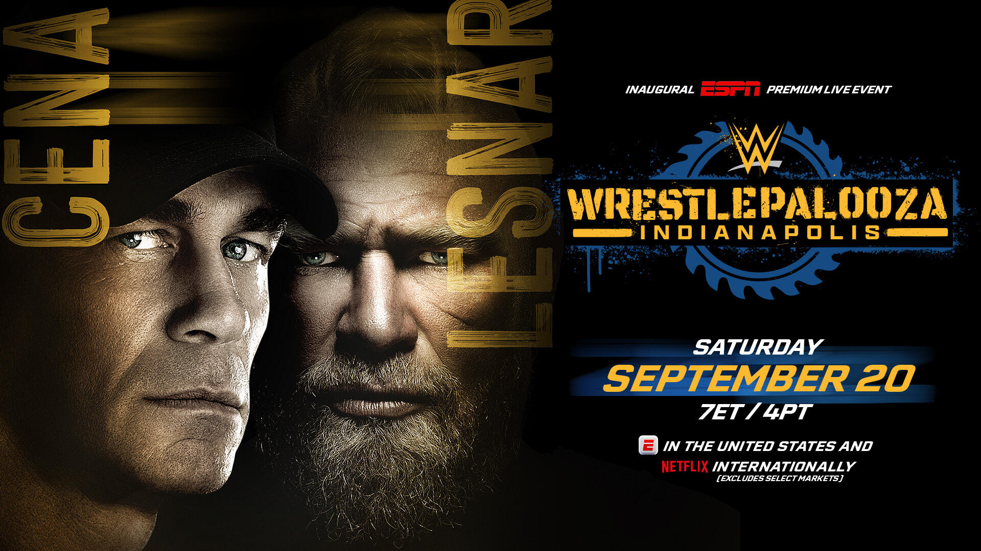 WWE Wrestlepalooza 2025 Cena Lesnar