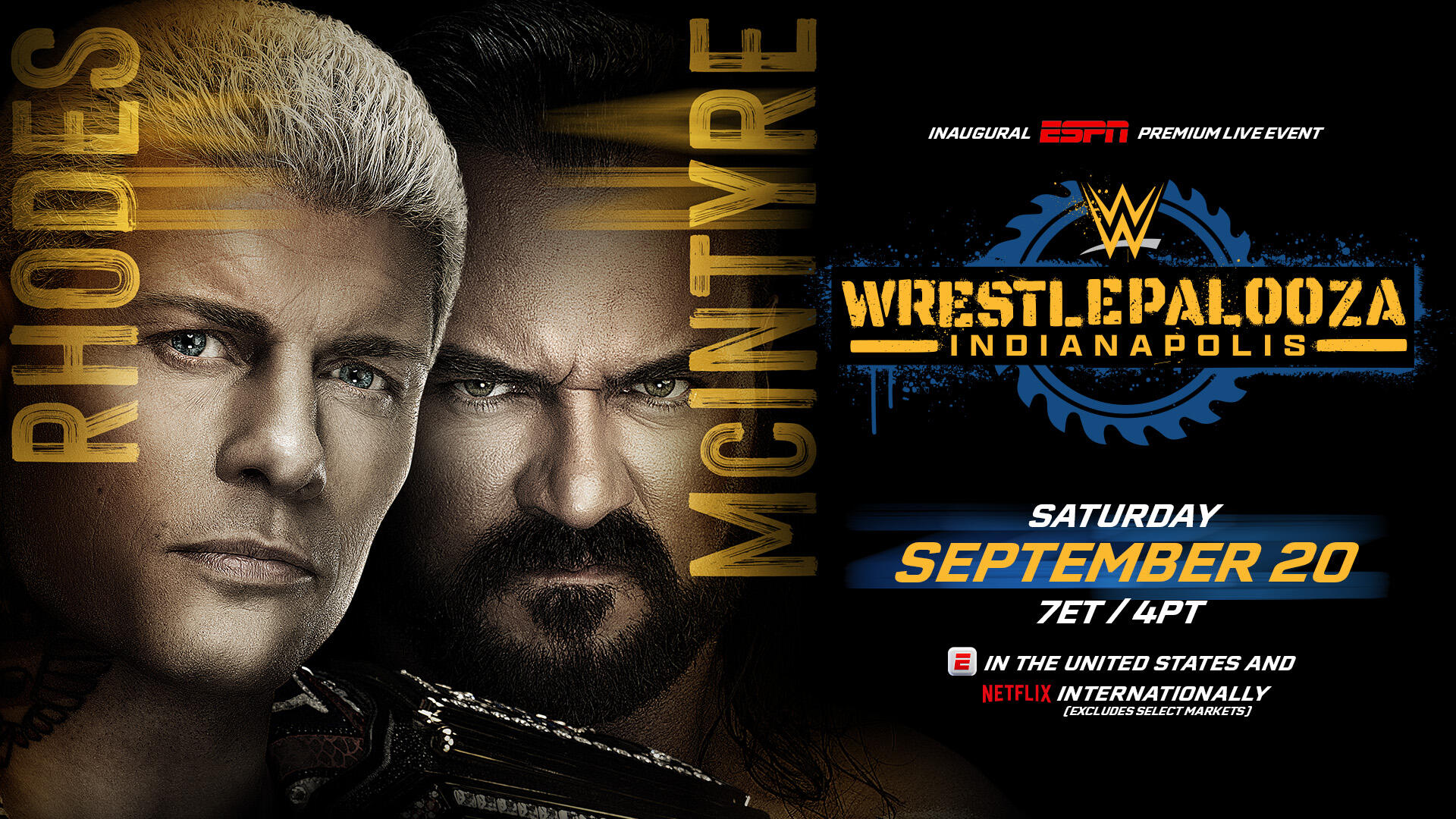 WWE Wrestlepalooza 2025 Rhodes McIntyre
