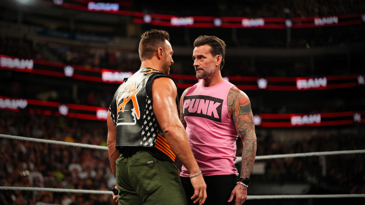 CM Punk and LA Knight