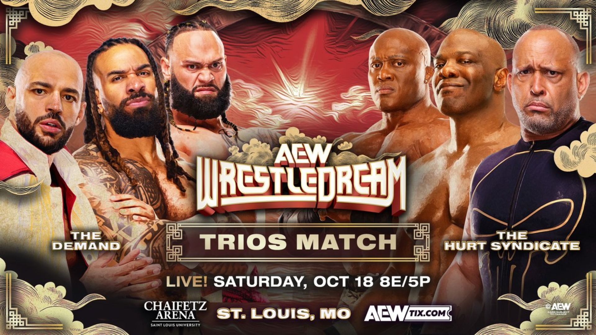 AEW WrestleDream 2025 The Demand vs The Hurt Syndicate