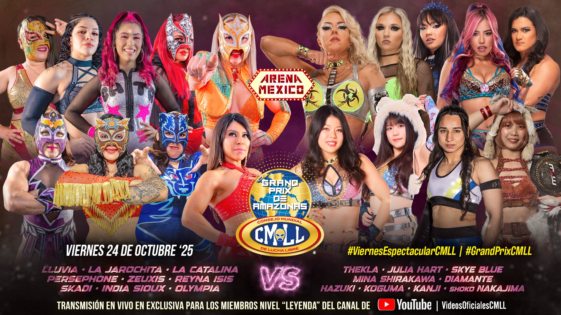 CMLL crowns 2025 Women’s International Grand Prix winner - F4W/WON