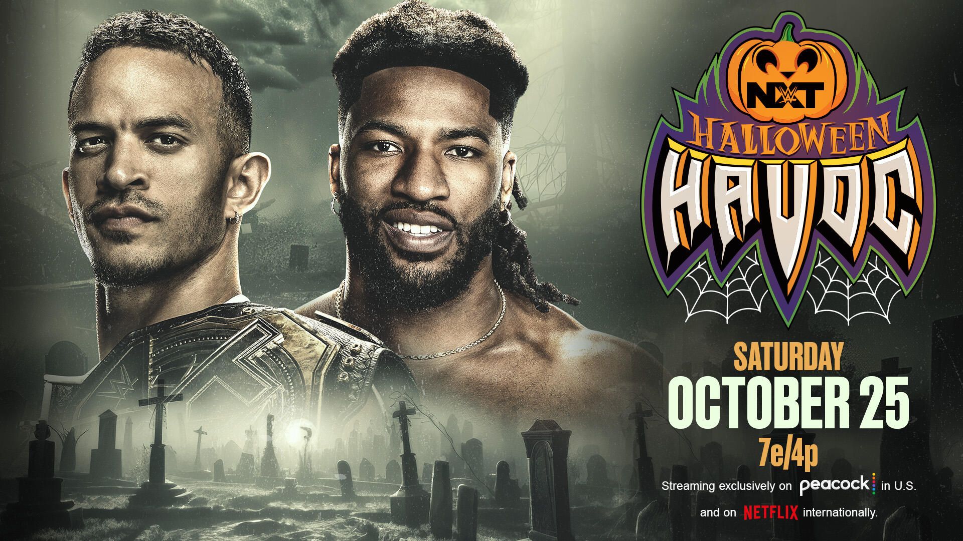 WWE NXT Halloween Havoc 2025 Saints vs Williams