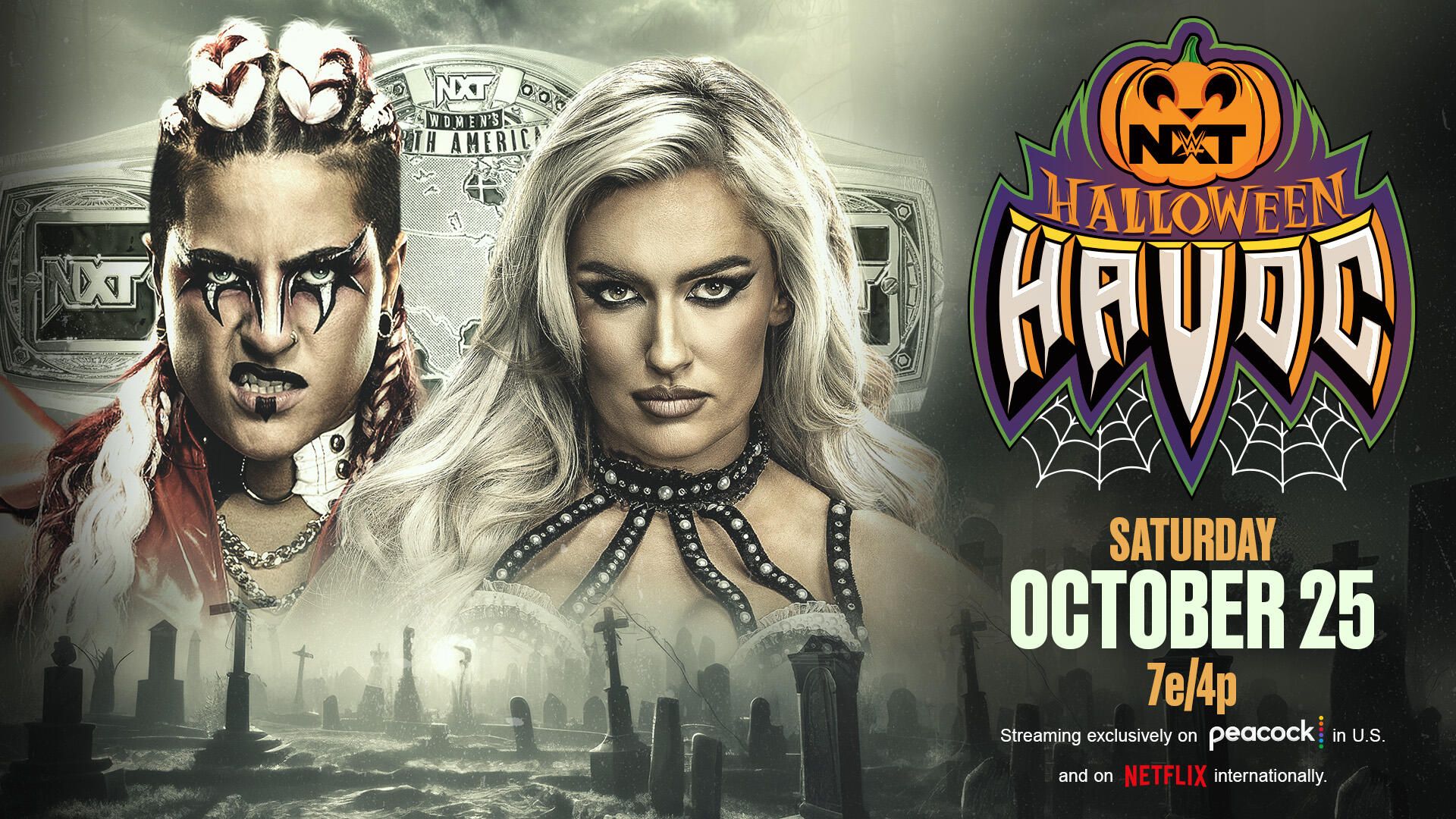 WWE NXT Halloween Havoc 2025 Zaria vs Monroe