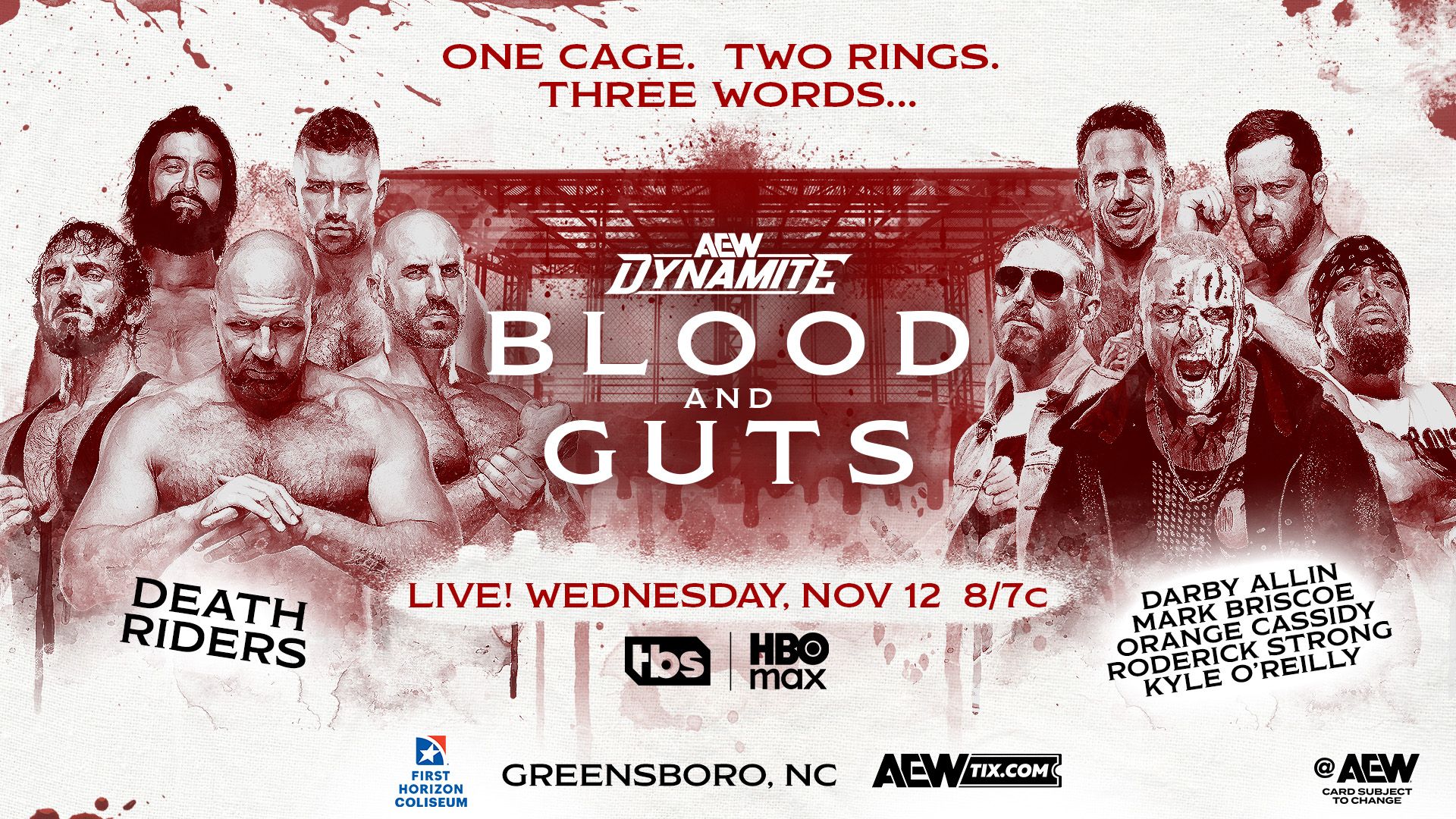 AEW Dynamite Blood and Guts Match