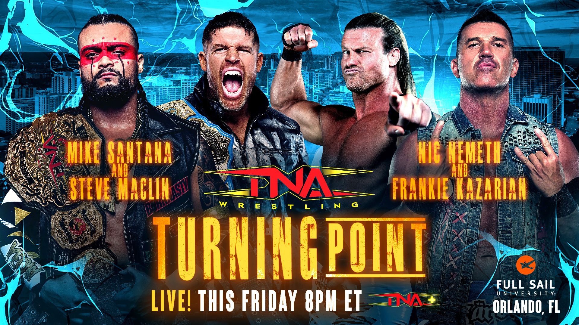 TNA Turning Point 2025 Tag Team Match