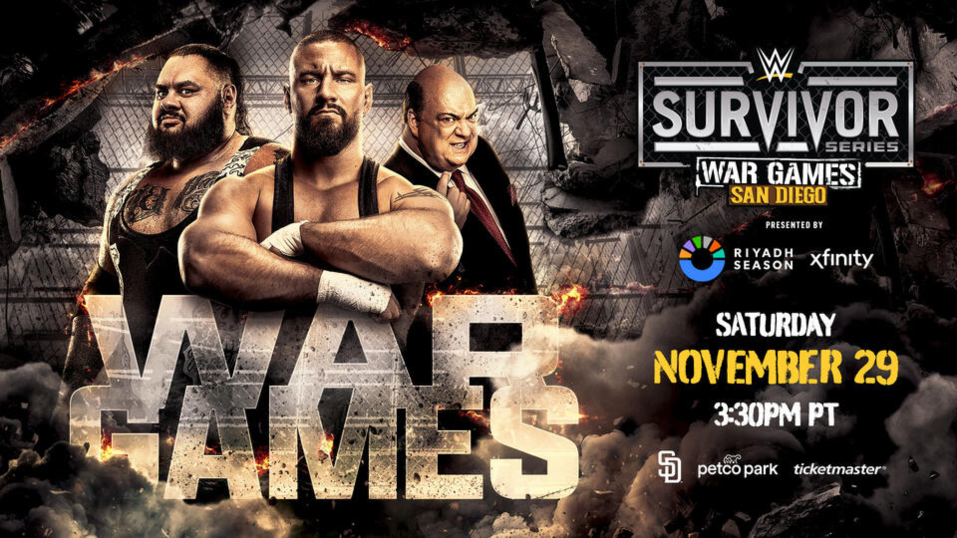 WWE Survivor Series 2025 Poster