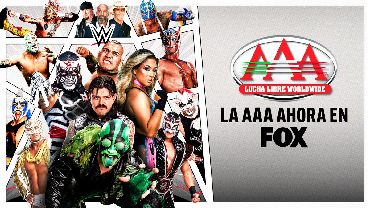 WWE announces new AAA media rights deal with Fox Mexico