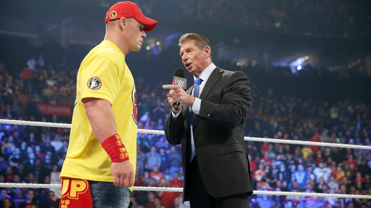 John Cena and Vince McMahon