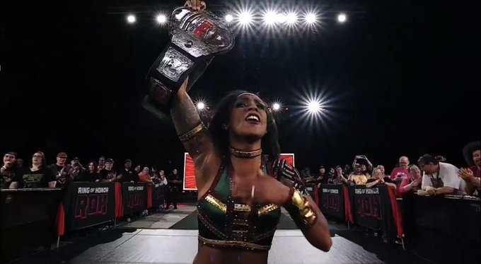 Red Velvet defeats Mercedes Mone for Women’s Television title at ROH Final Battle