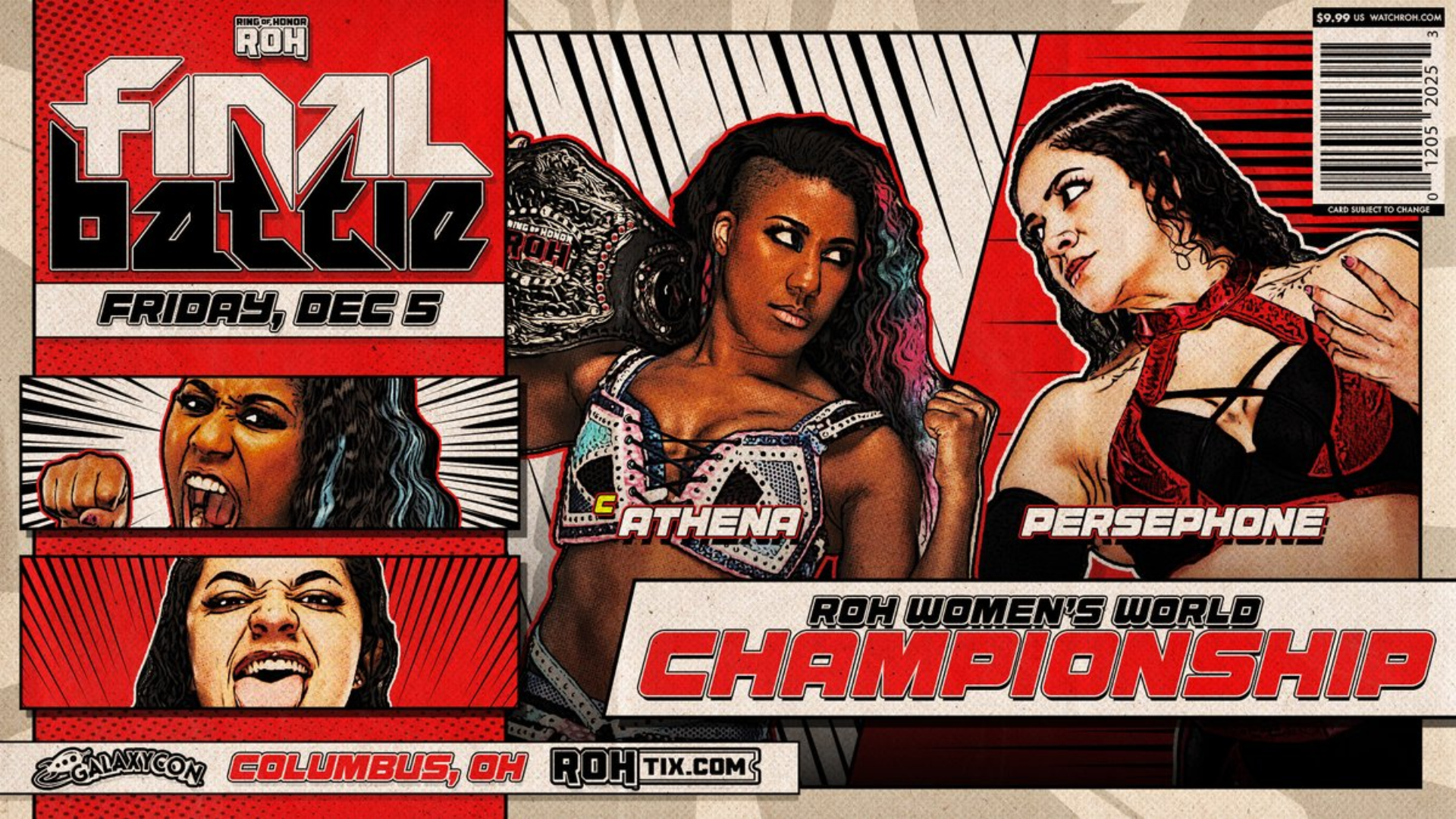 ROH Final Battle 2025 Womens World Championship Match