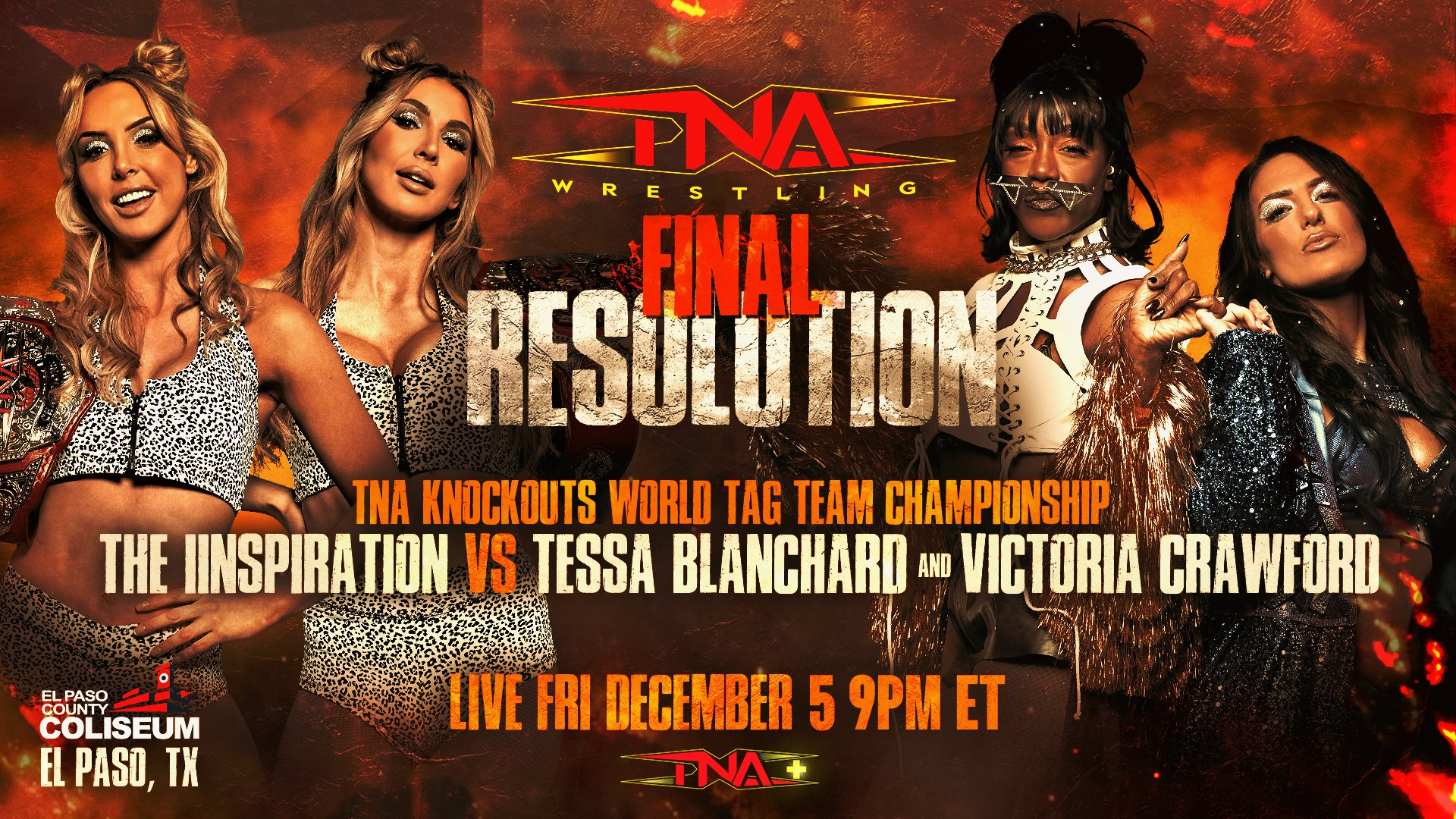 TNA Final Resolution 2025 Knockouts Tag Team Title Match