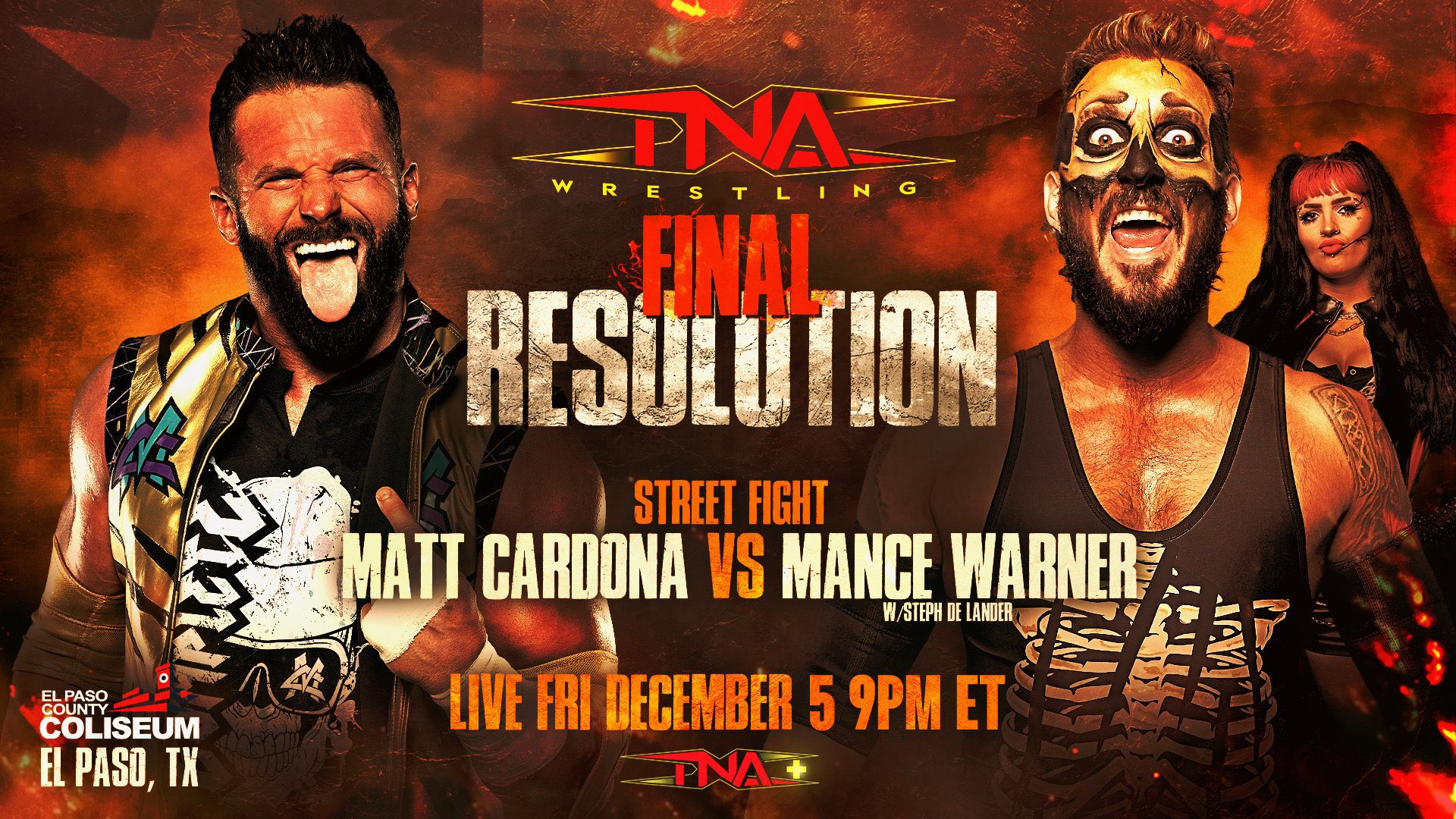 TNA Final Resolution 2025 Matt Cardona vs Mance Warner