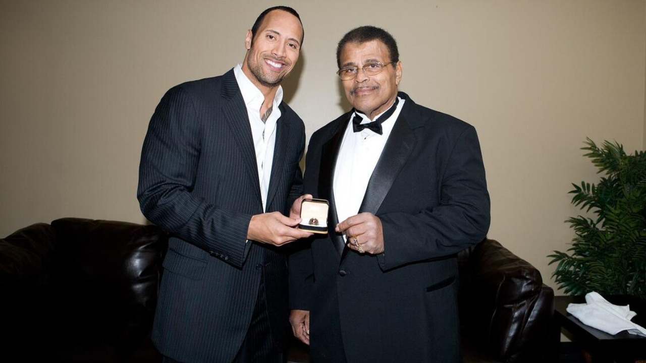The Rock recalls emotional final conversation with father Rocky Johnson