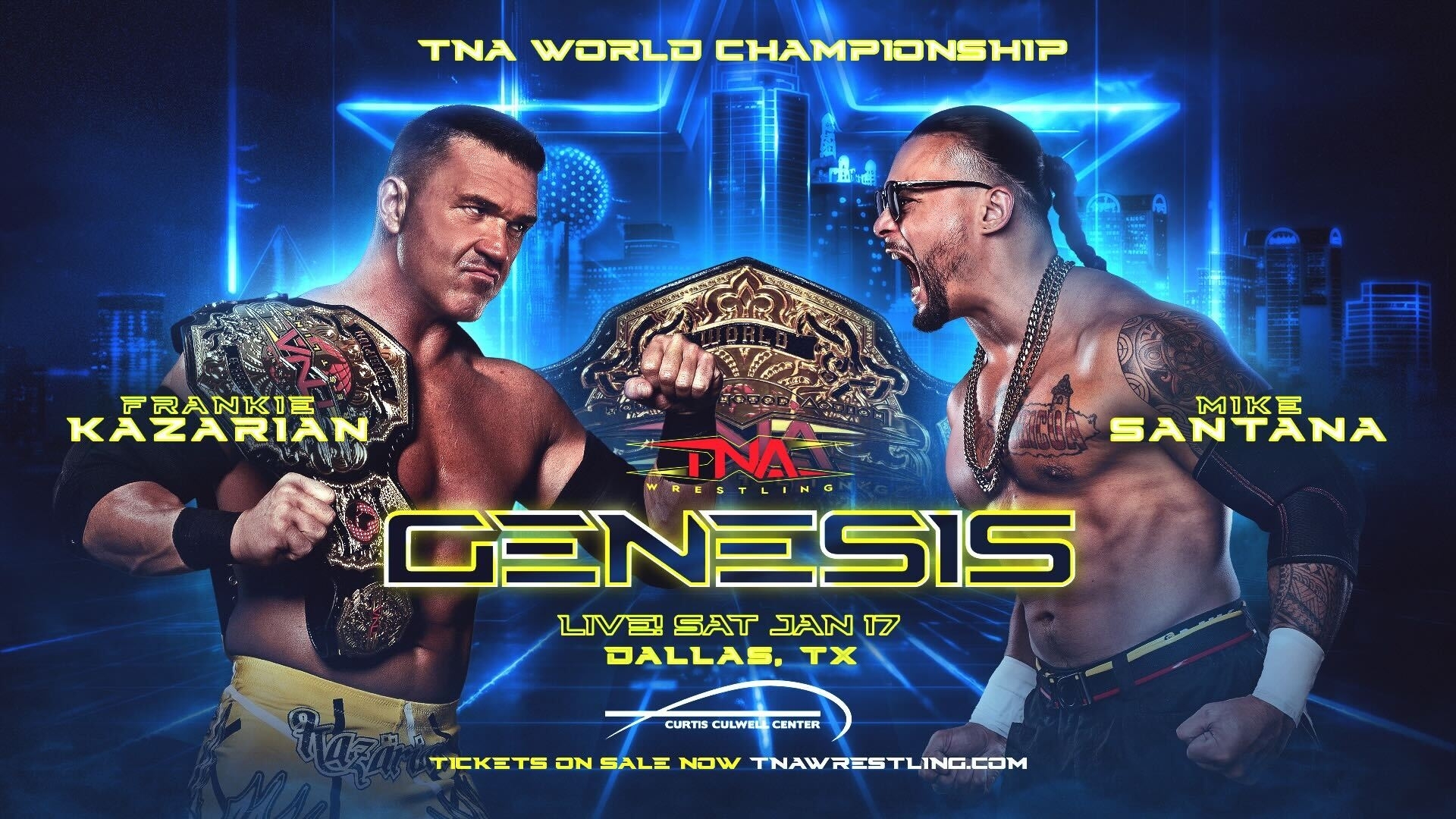 First TNA Genesis matches official