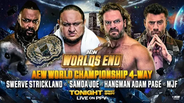New World Champion crowned at AEW Worlds End