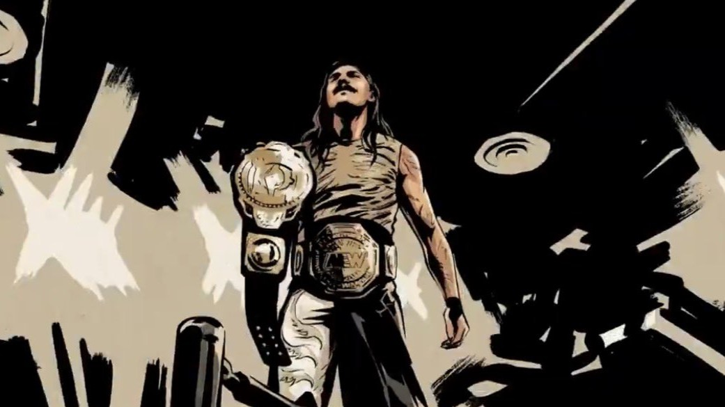 Dominik Mysterio accidentally shown as AEW Champion during AAA promo