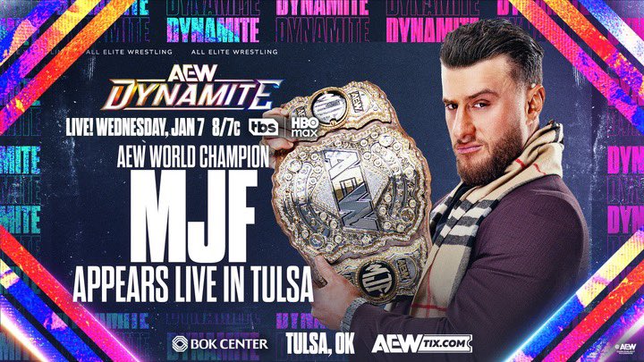 MJF appearance added to next AEW Dynamite