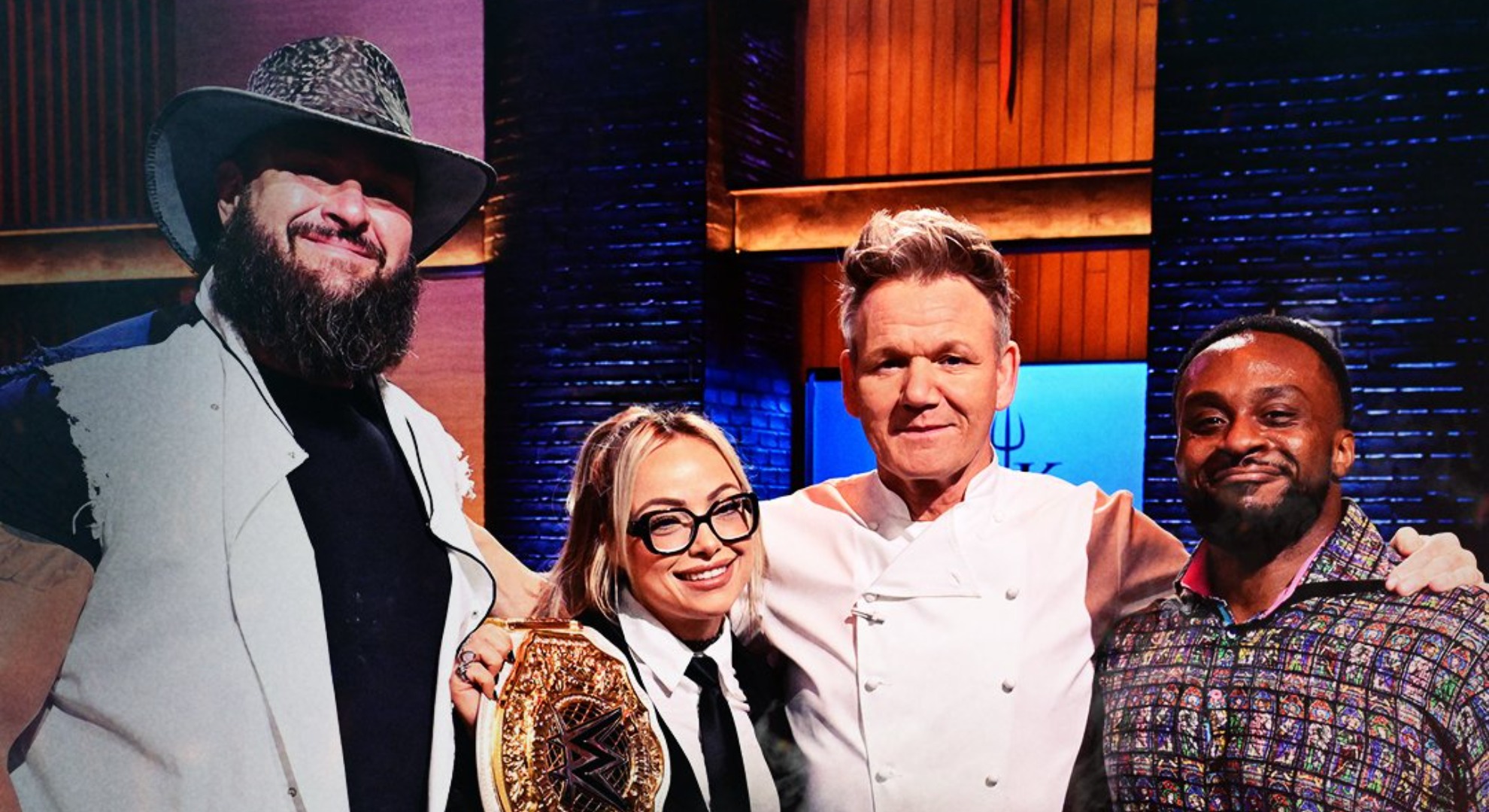 Liv Morgan, Big E, and Braun Strowman guest star on Hell's Kitchen