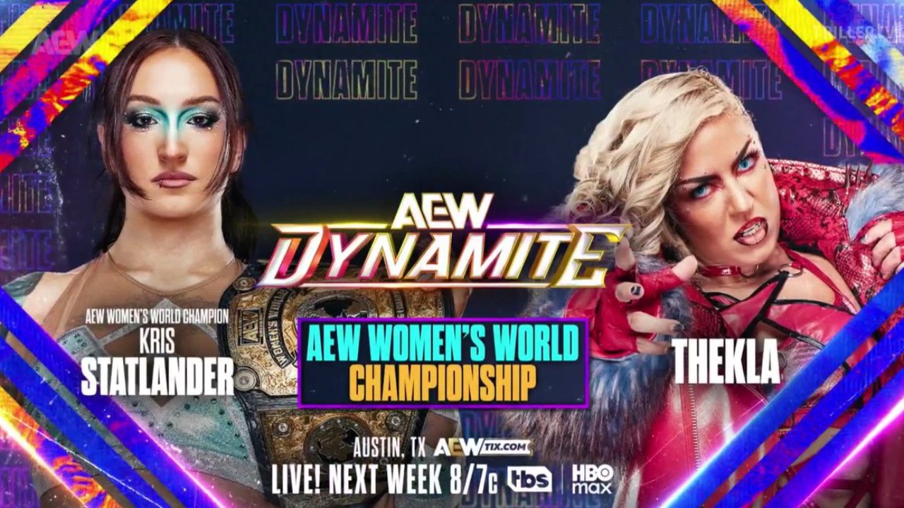 Multiple title matches announced for next week's AEW Dynamite