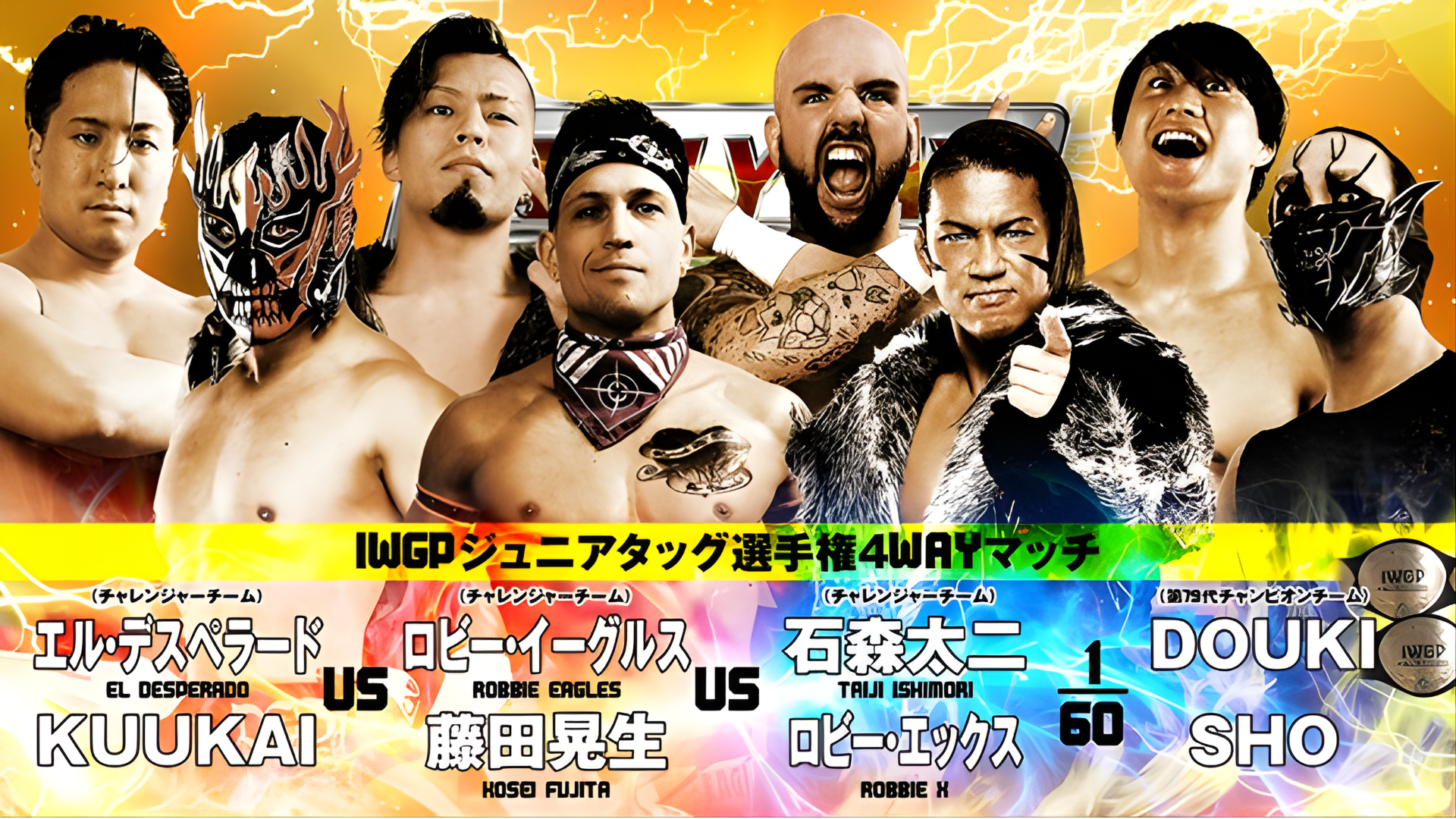 NJPW New Year Dash 2026 IWGP Junior Tag Belts