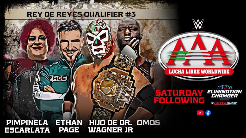 AAA notes: Rey de Reyes qualifiers, new number one contender for Cruiserweight title