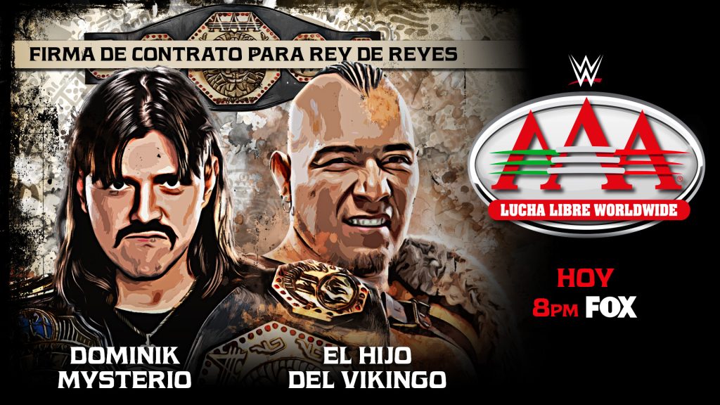 AAA on Fox live results: Dominik Mysterio and El Hijo del Vikingo contract signing