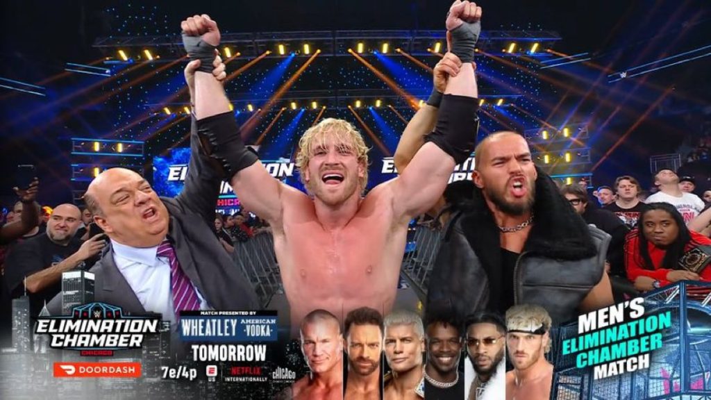 Logan Paul replaces Jey Uso in men’s WWE Elimination Chamber match