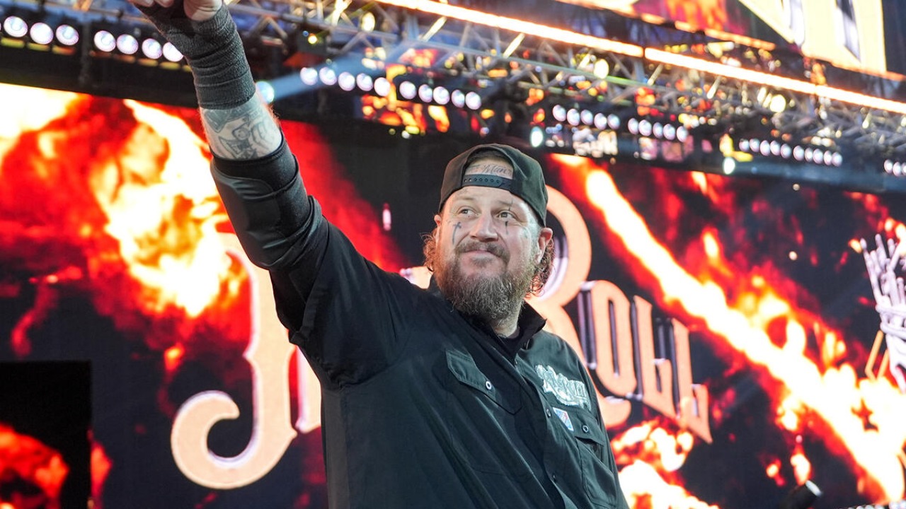 Jelly Roll attends TNA No Surrender