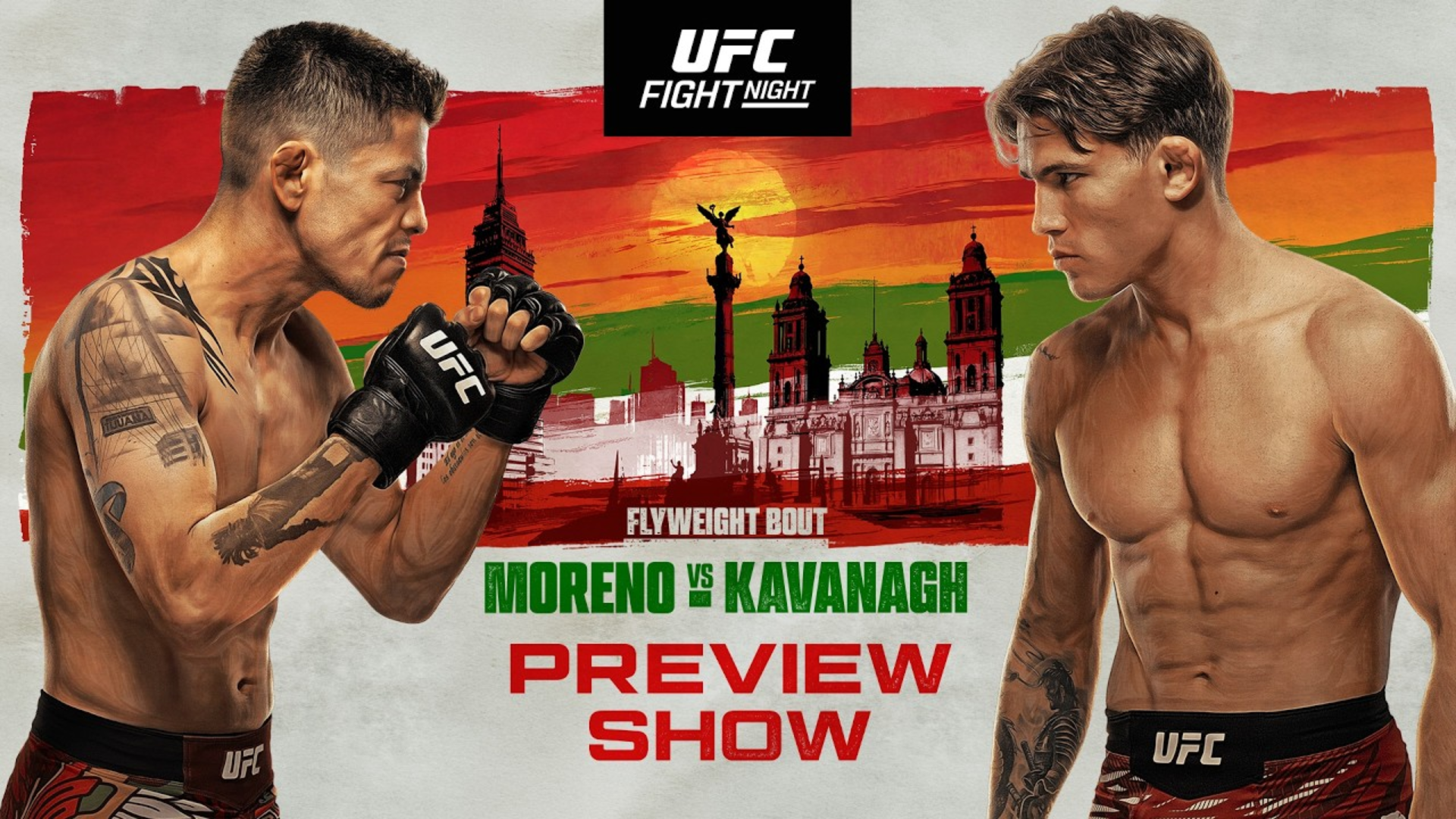 UFC Mexico 2026 Preview Poster