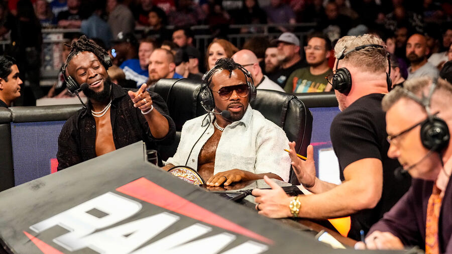 Xavier Woods (with Kofi Kingston)