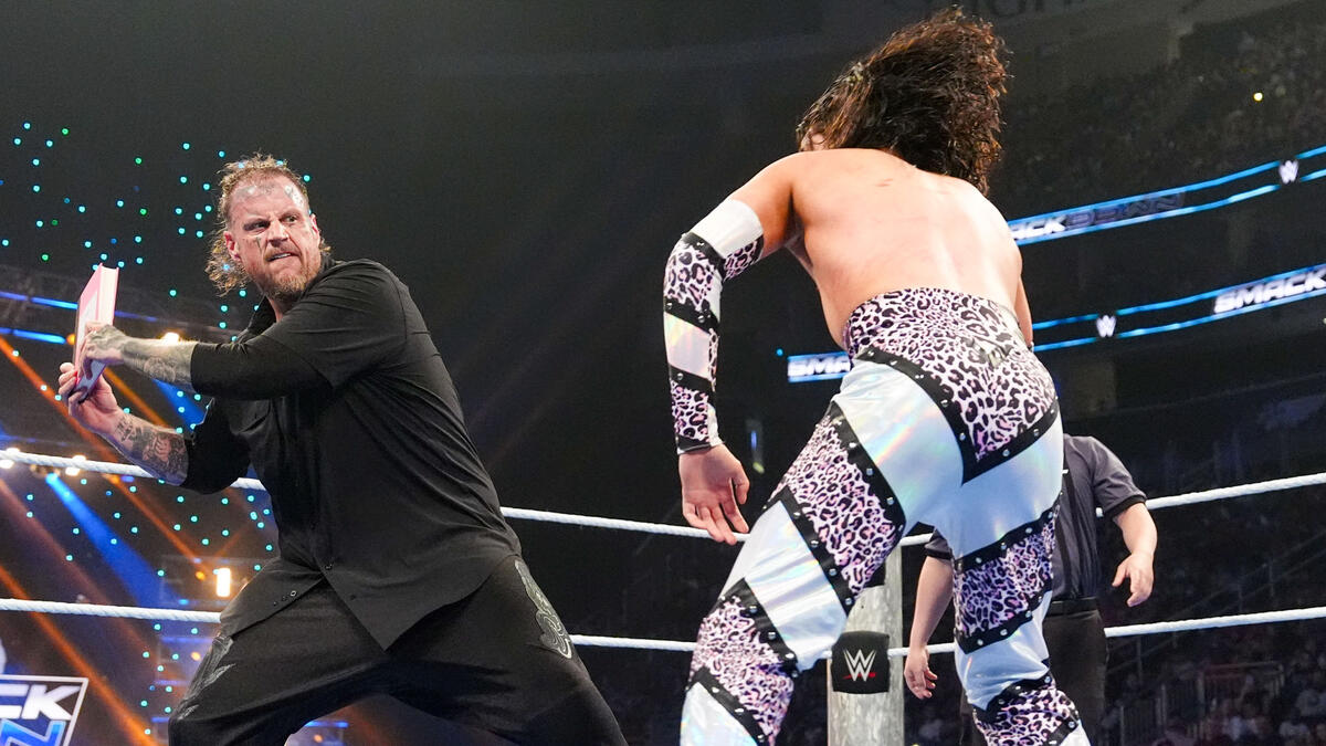 BOSTON, MASSACHUSETTS - MARCH 23: <> during Monday Night RAW at TD Garden on March 23, 2026 in Boston, Massachusetts. (Photo by WWE/WWE)