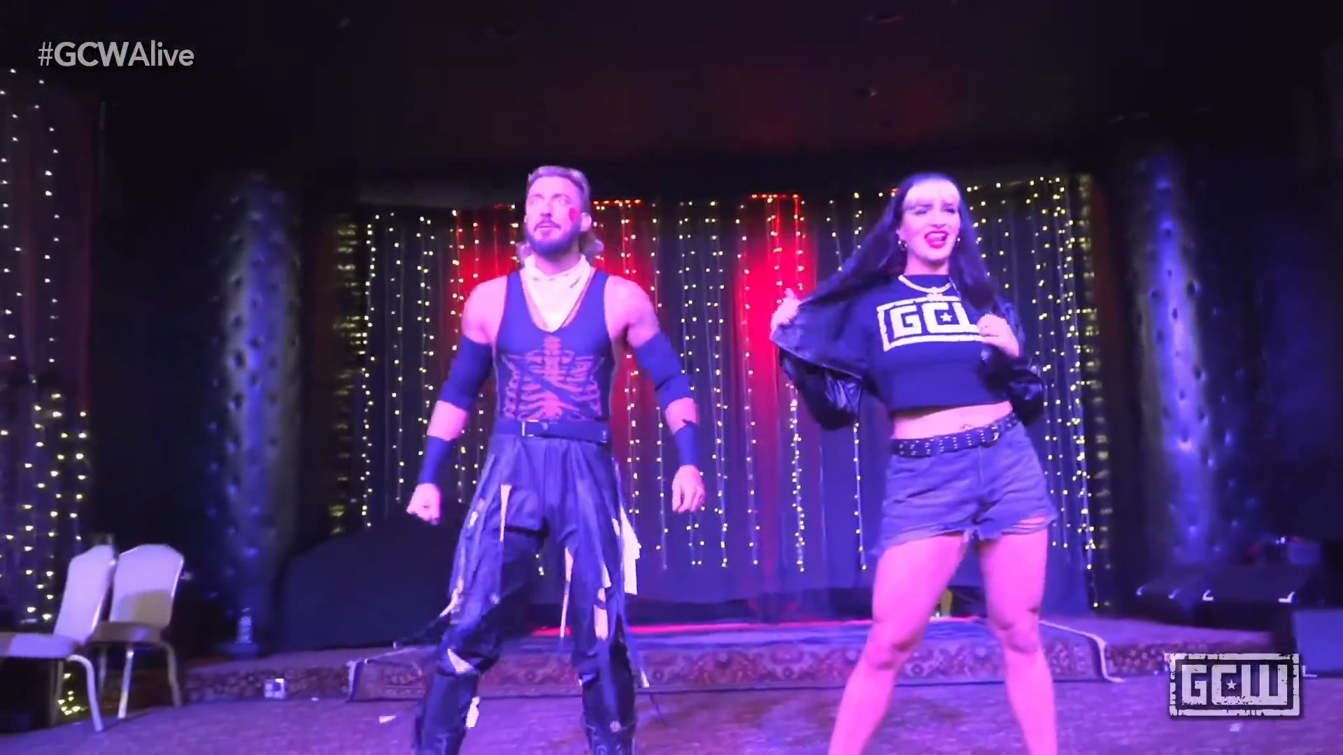 Mance Warner & Steph De Lander return to GCW