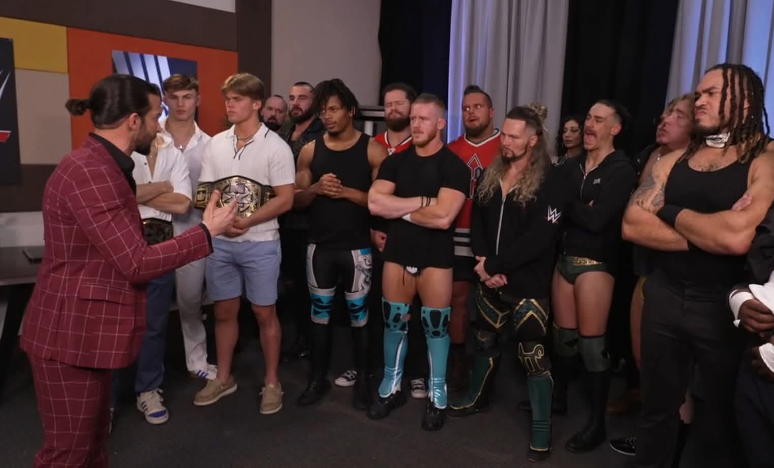 Robert Stone talks to the NXT tag teams