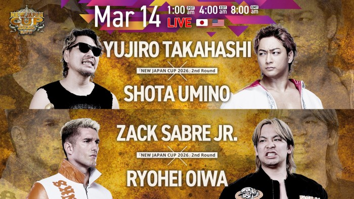 New Japan Cup 2026 night 7 live results: ZSJ vs. Ryohei Oiwa