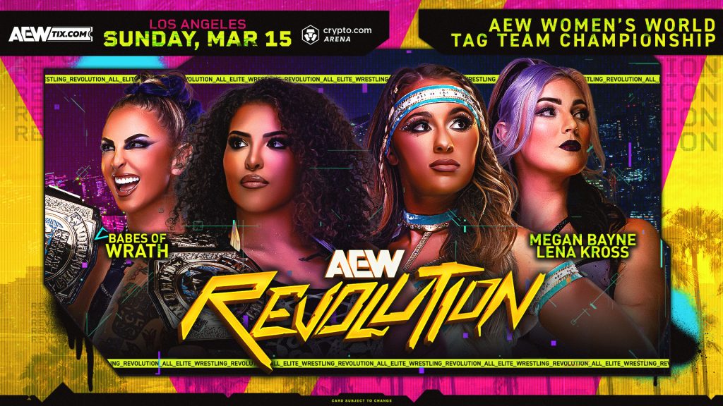 Babes of Wrath vs. Megan Bayne & Lena Kross | AEW Revolution