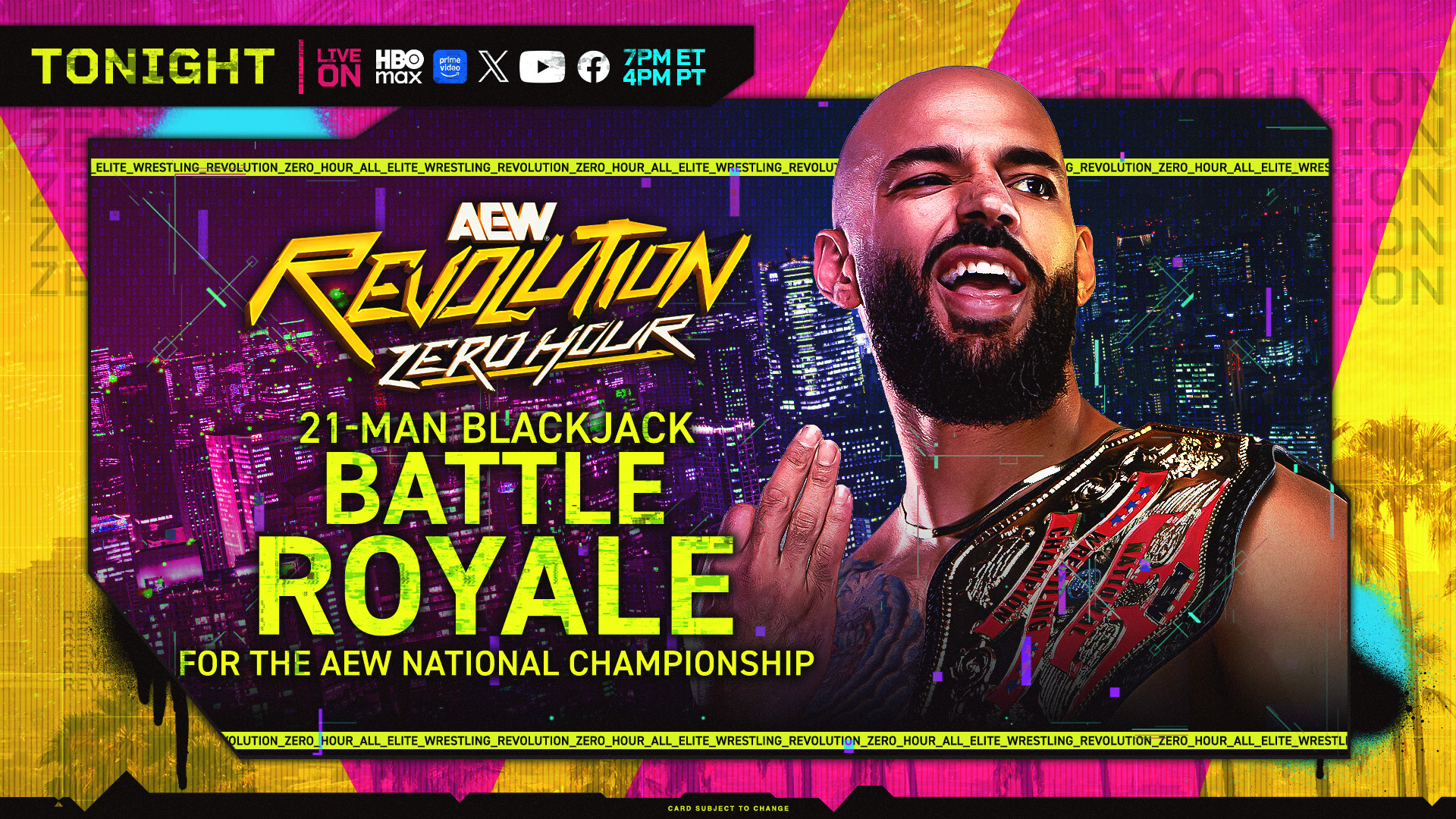 Blackjack Battle Royal | AEW Revolution
