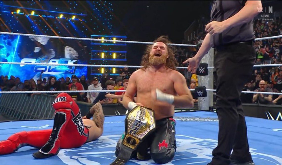 Sami Zayn wins US title