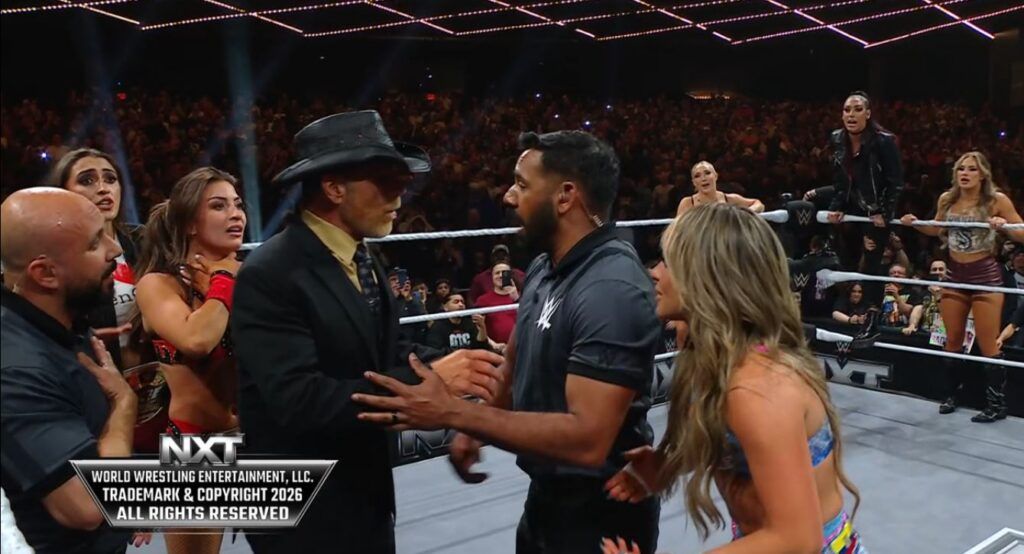 Number one contender’s match ends in controversy on WWE NXT