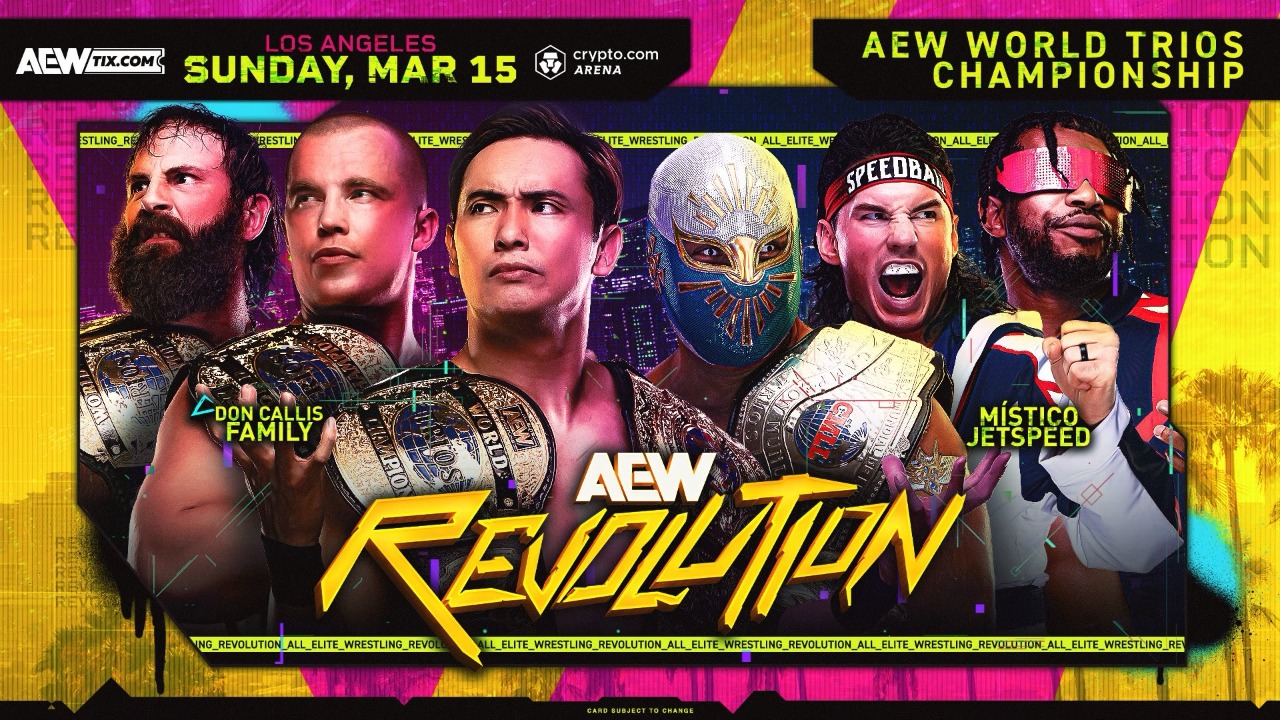 New Trios champions crowned at AEW Revolution