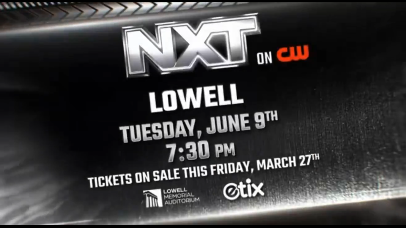 NXT in Lowell announced