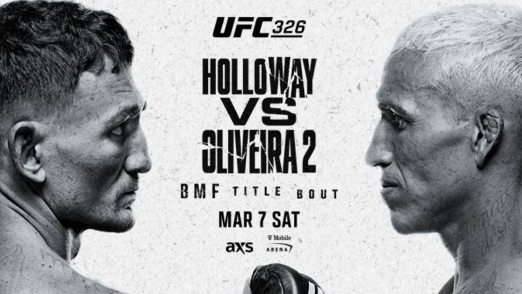 UFC 326 Holloway vs Oliveira 2 Predictions