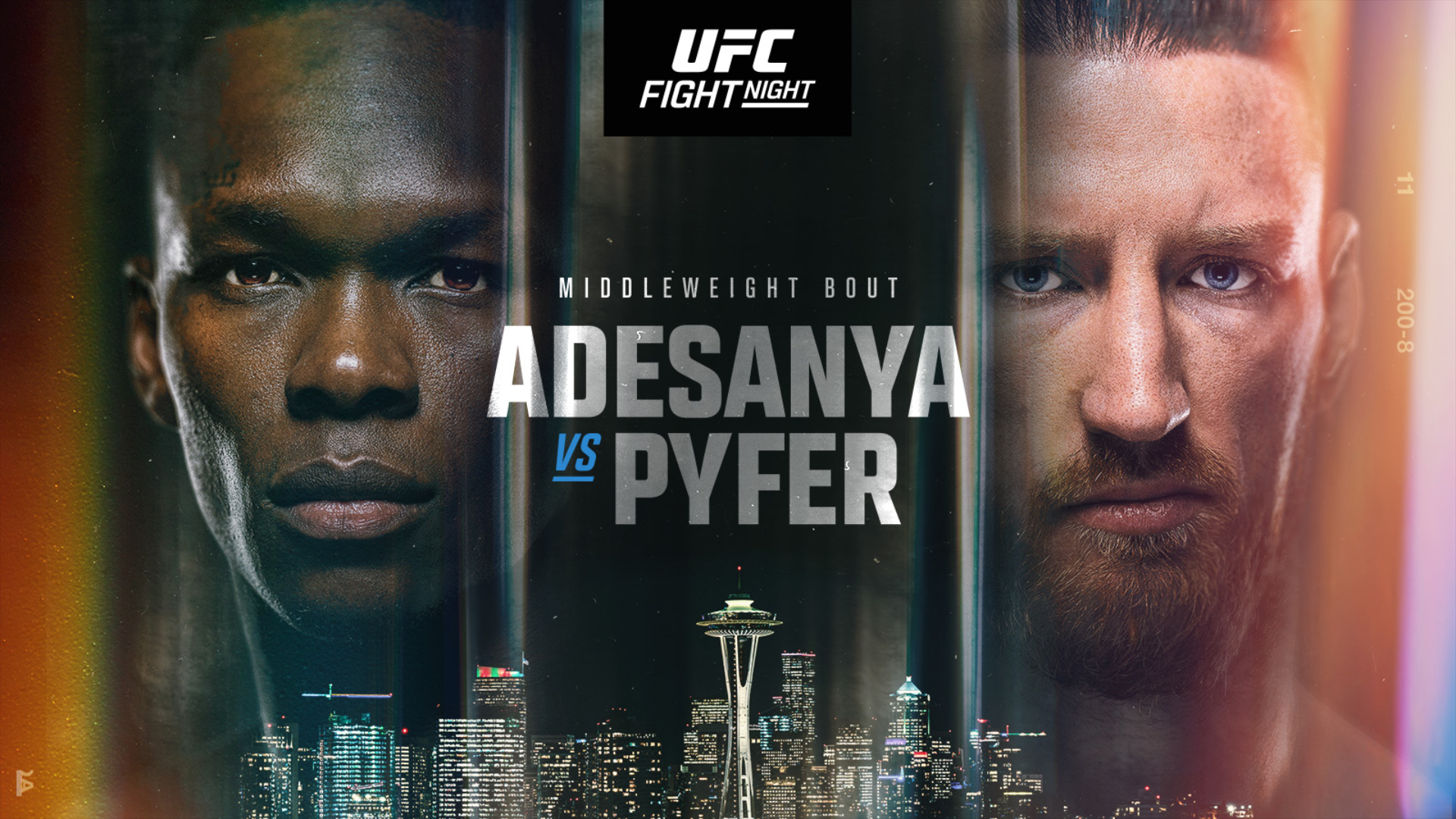 UFC Fight Night Adesanya vs Pyfer Start Time: Prelims and Main Card US, UK, Australia and more