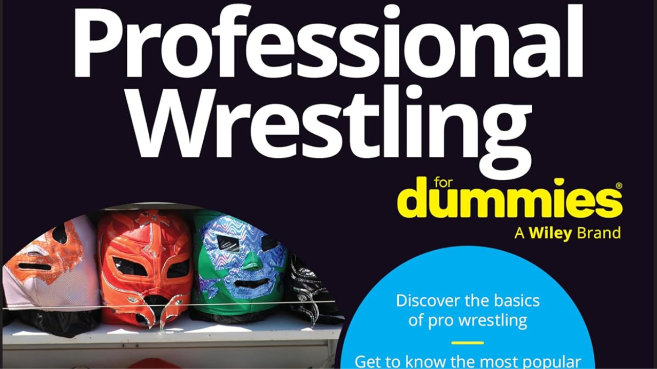Bryan Alvarez’s Professional Wrestling For Dummies now available for pre-order