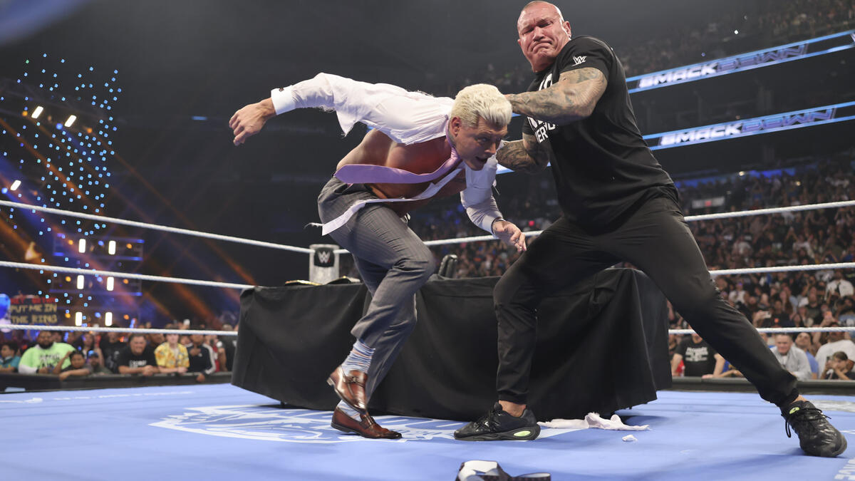 Cody Rhodes Randy Orton attack