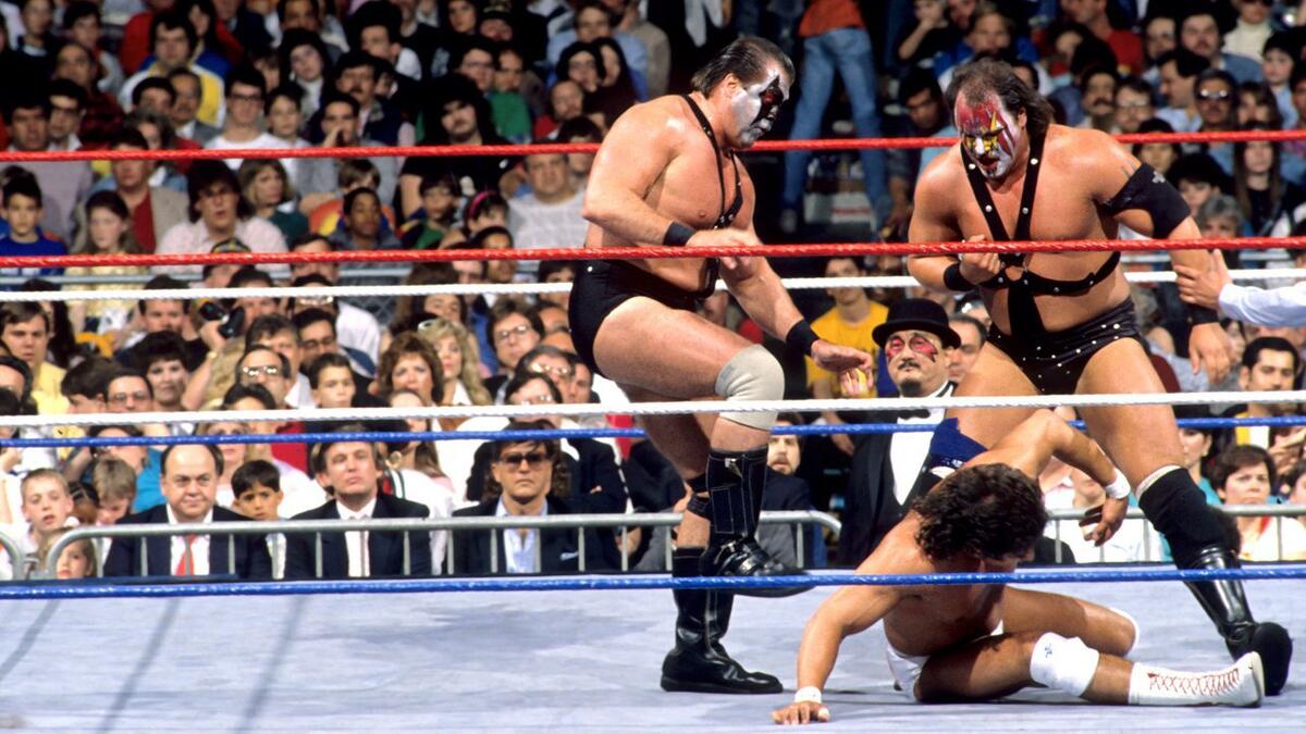 Demolition react to WWE Hall of Fame induction