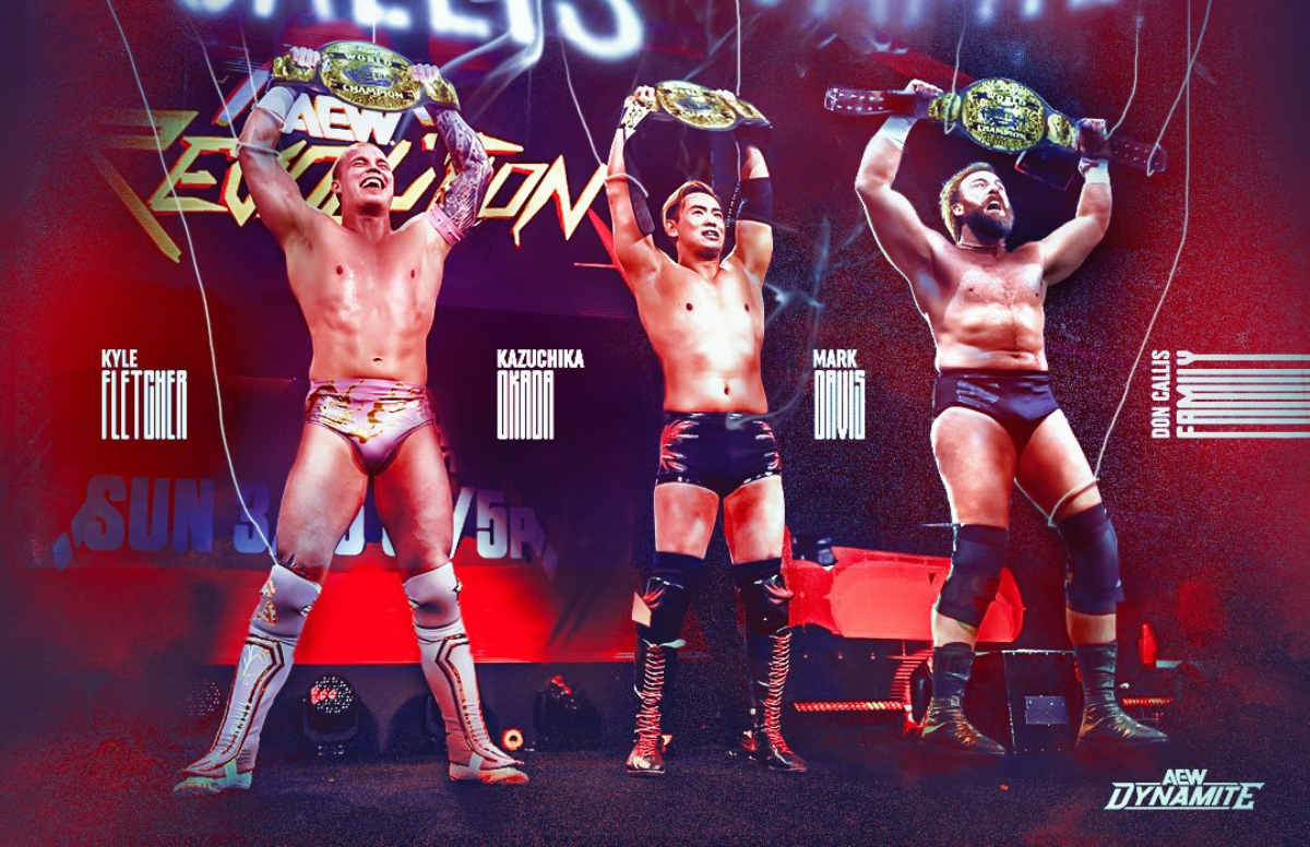 The Don Callis Family win the AEW Trios titles