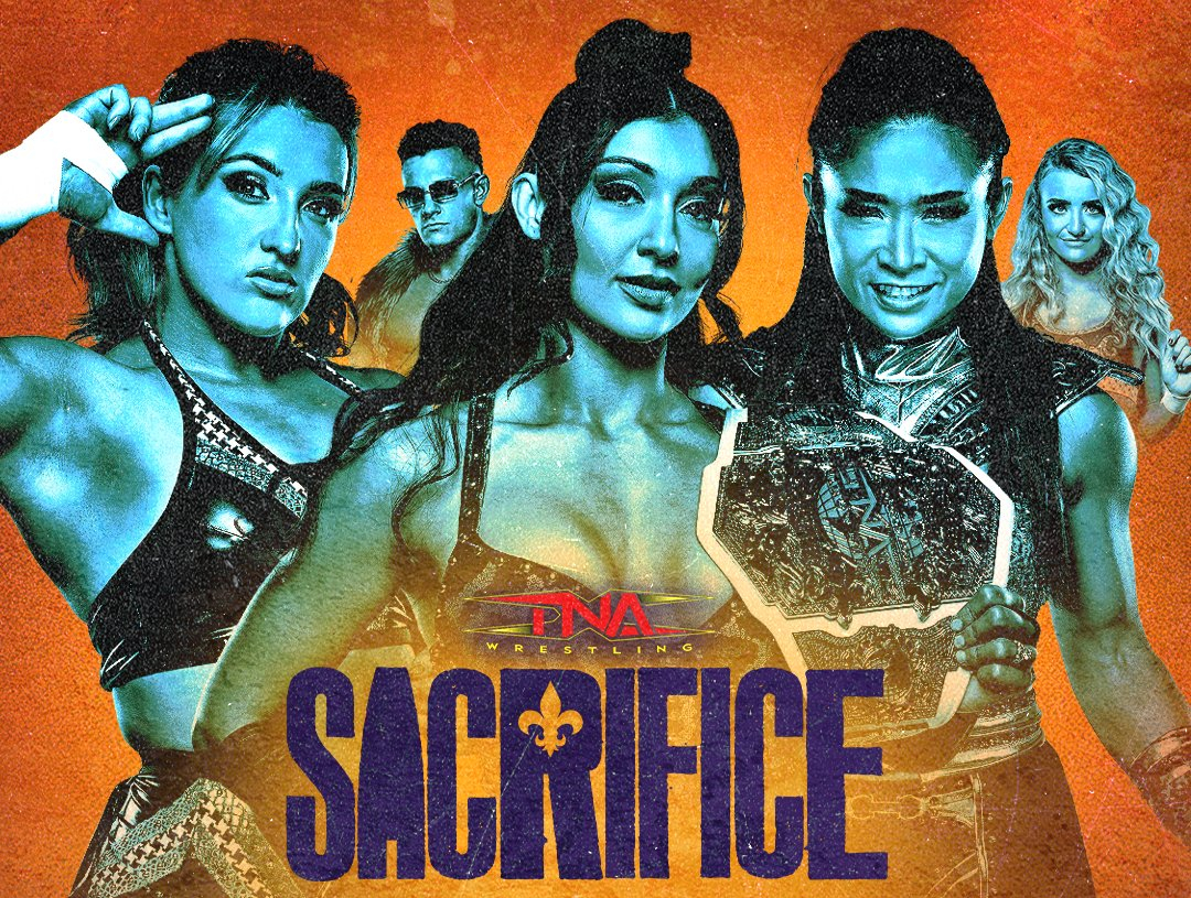 Knockouts title match | TNA Sacrifice