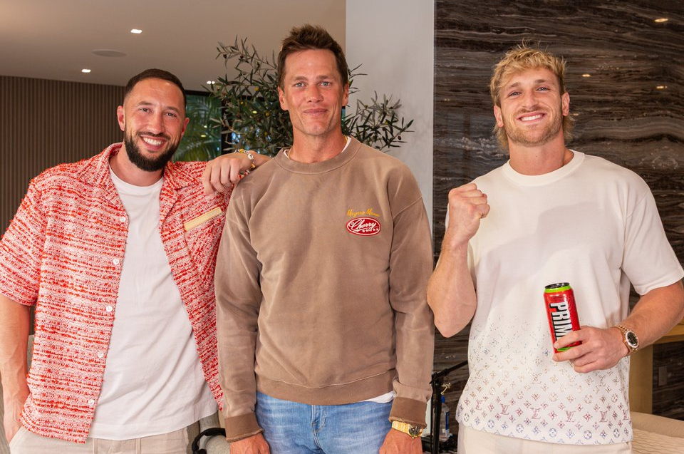 Tom Brady Logan Paul WWE