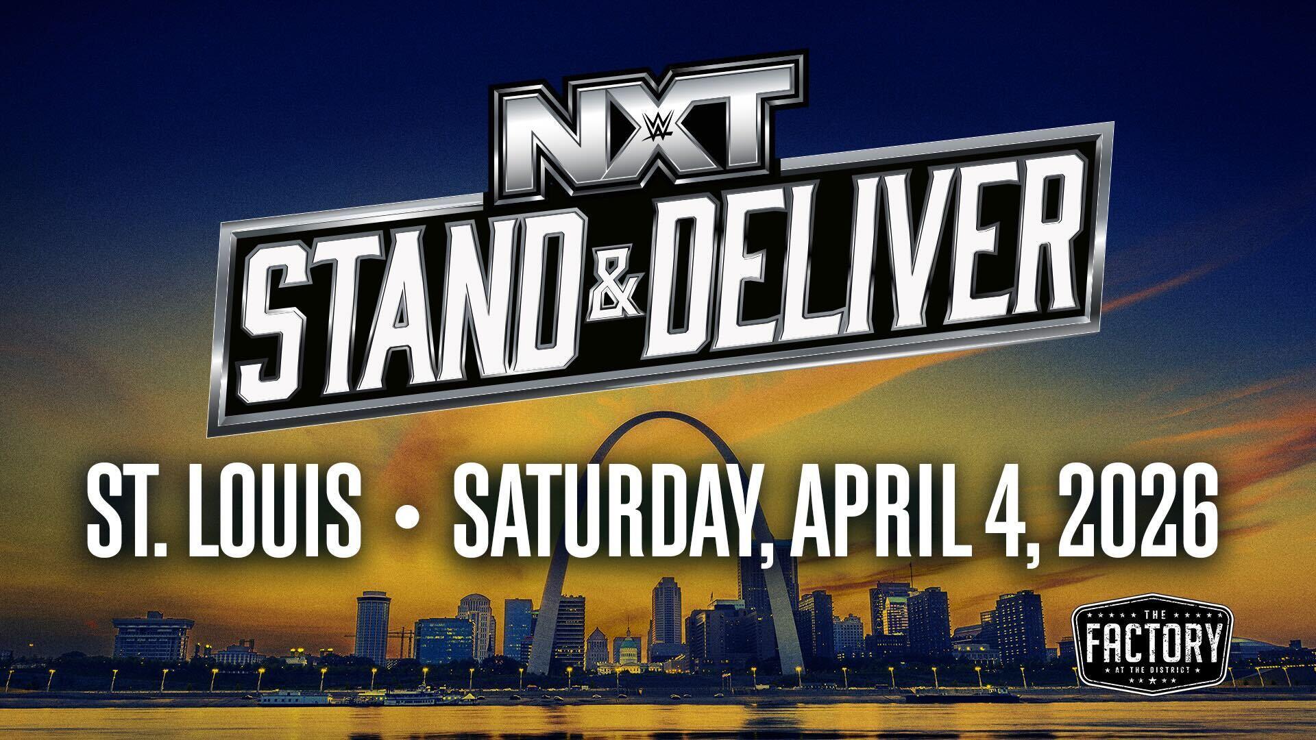 WWE NXT Stand & Deliver to air live on YouTube